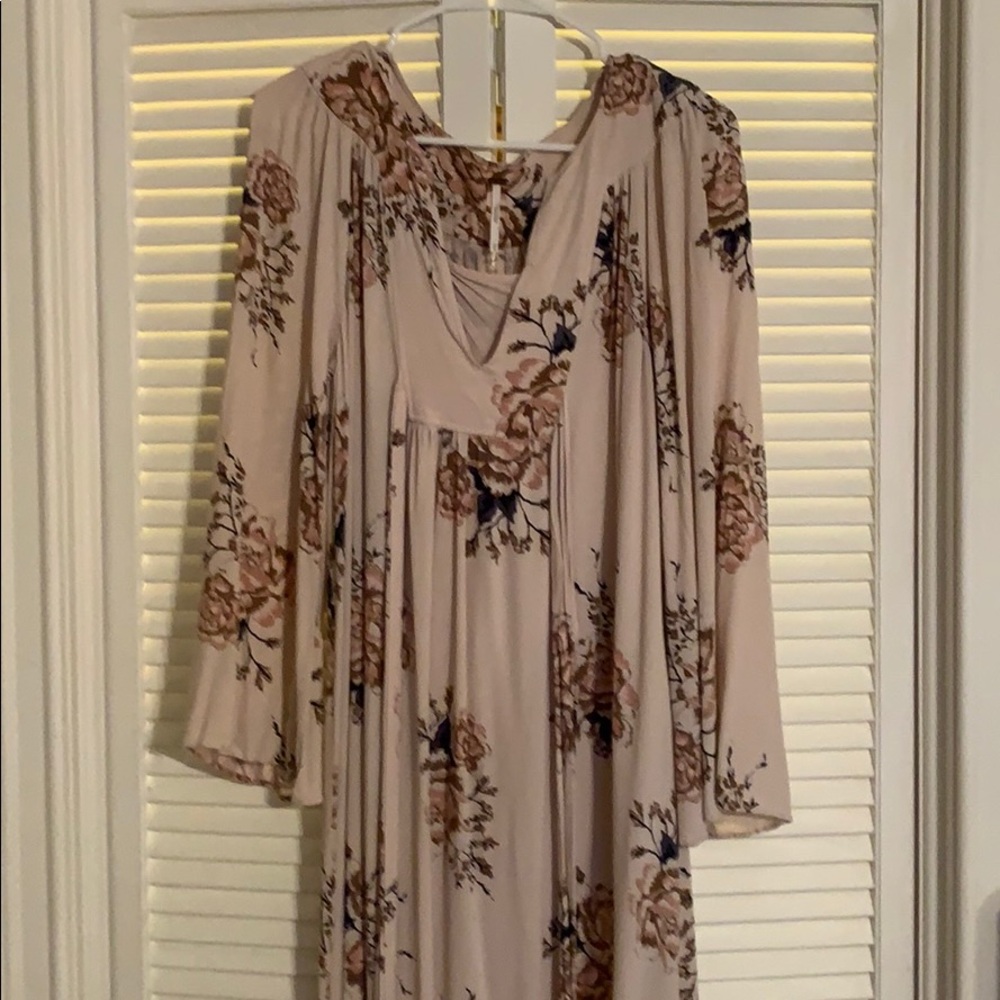 Free People Wild Laurel ti back maxi dress, NWT, M